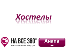 Хостелы Анапы, цены, фото, отзывы на сайте: anapa.navse360.ru