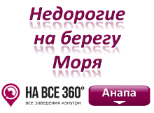 Недорогие отели Анапы на берегу моря, цены, фото, отзывы на сайте: anapa.navse360.ru