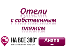 Отели Анапы с собственным пляжем, цены, фото, отзывы на сайте anapa.navse360.ru